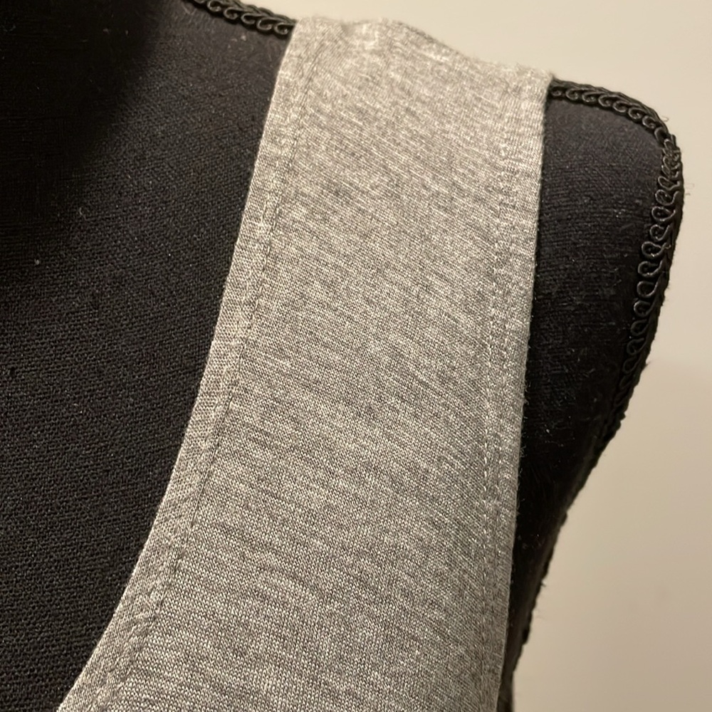 Rolla Coster Summer Dress Size M Gray No Sleeves A-line - Picture 2 of 8